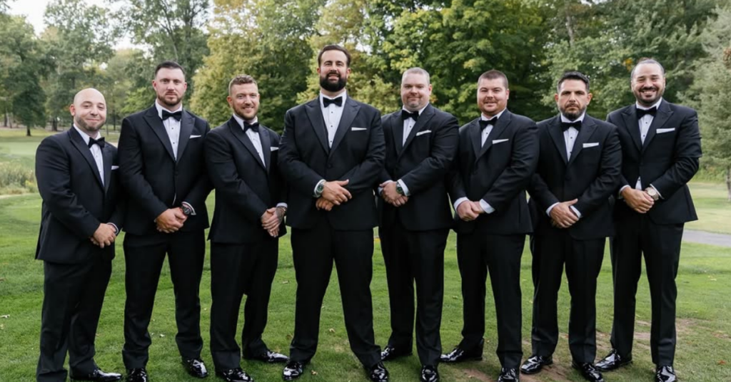 black tie vs black tie optional wedding attire