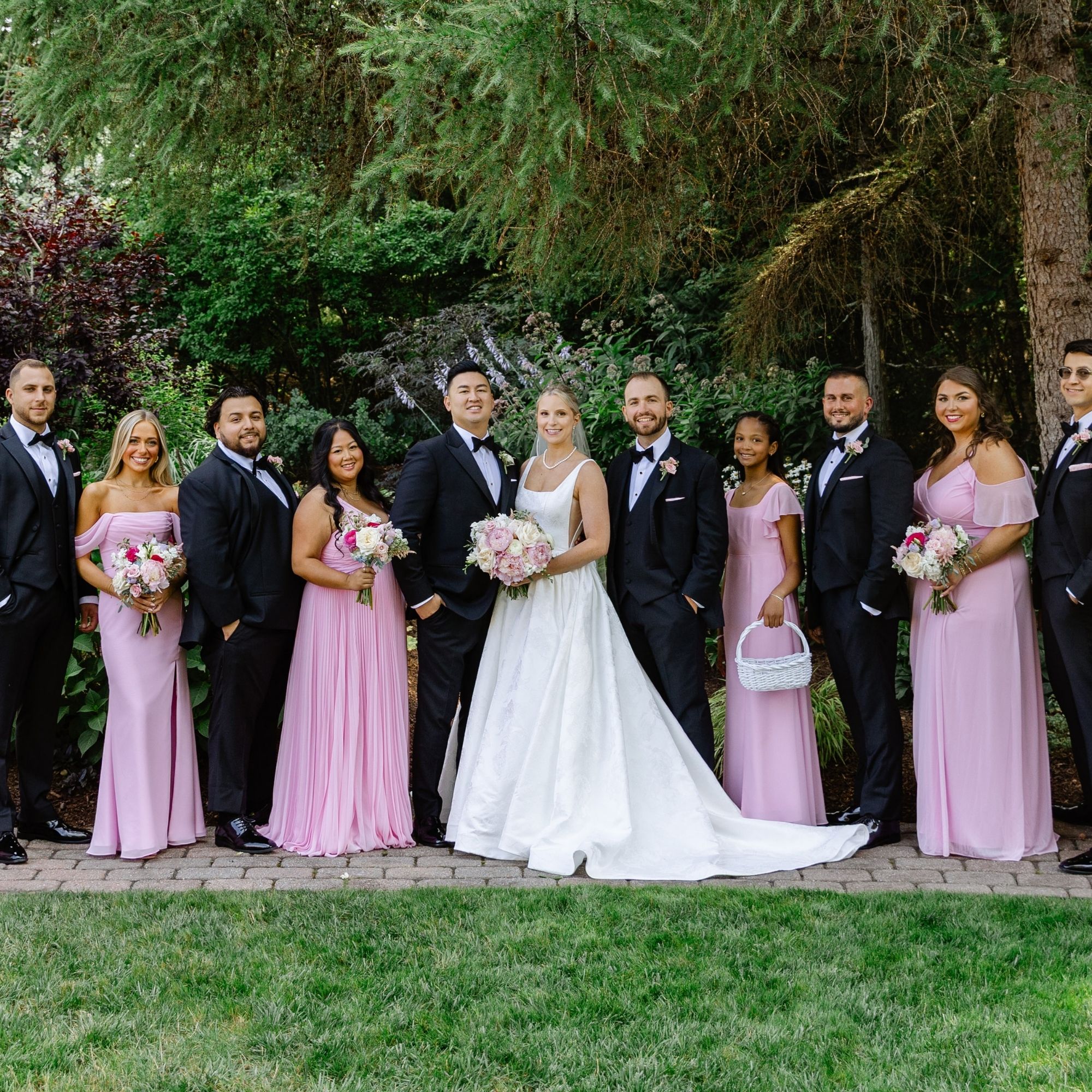 Tuxedo by sarno black tie marzotto wedding party