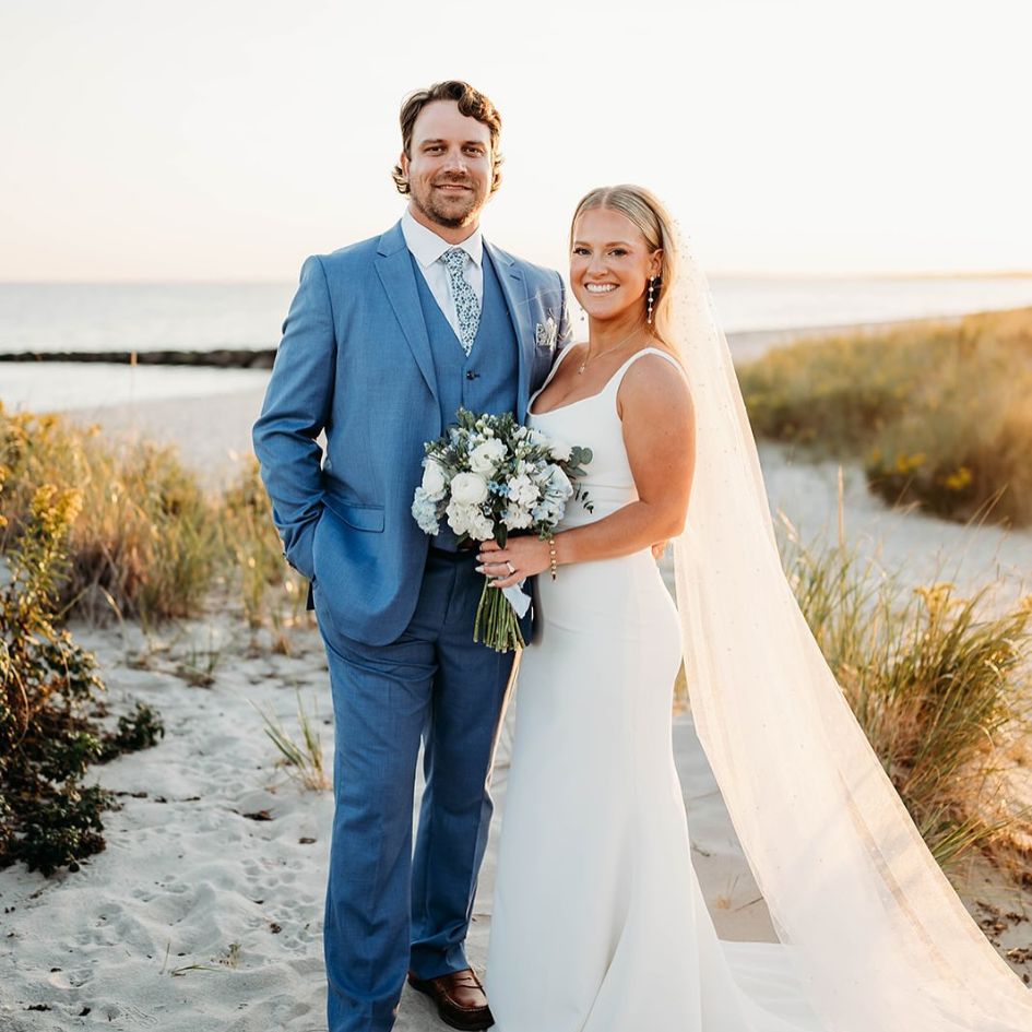 As destination weddings continue to grow in popularity, formalwear trends are adapting as well.
