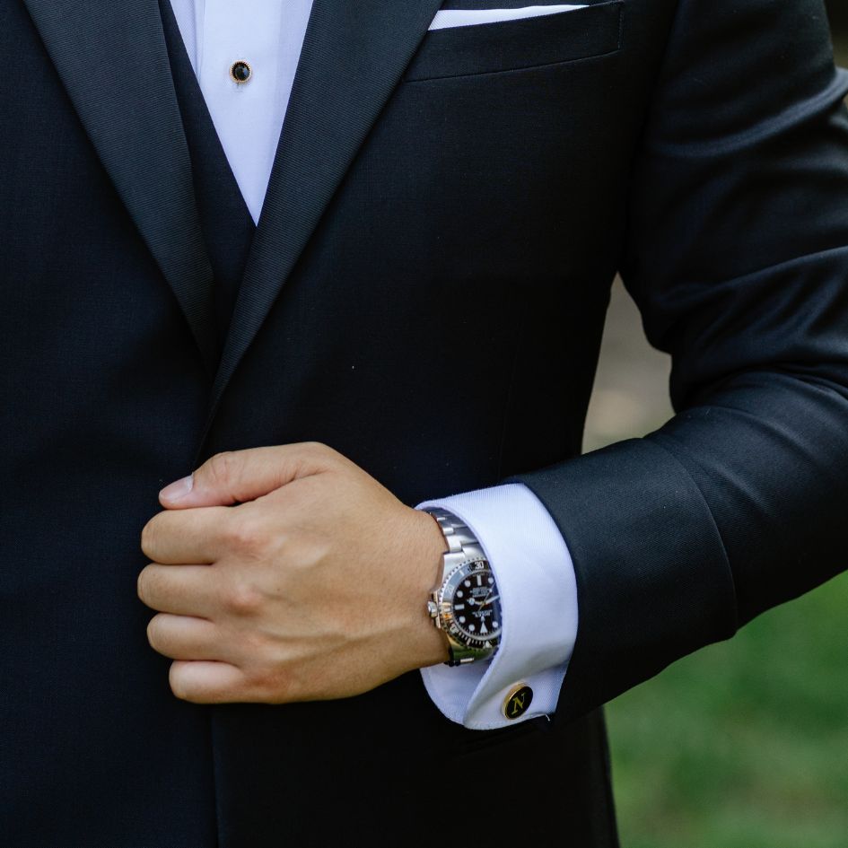 One of the biggest wedding trends overall in 2026 is personalization. Couples want weddings that feel unique to them, and groom style is following the same direction.