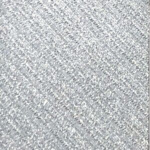 Modern Solid Lame Silver Swatch