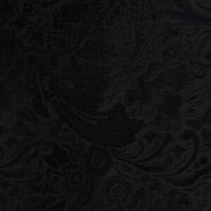 Floral Paisley Black Swatch