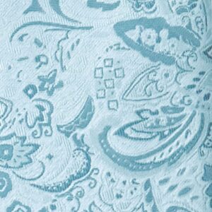 Floral Paisley Desert Blue Swatch