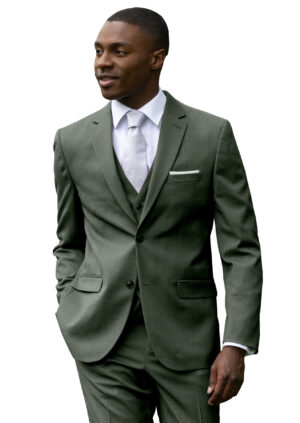 Forest Stretch Sharkskin Purchase Suit