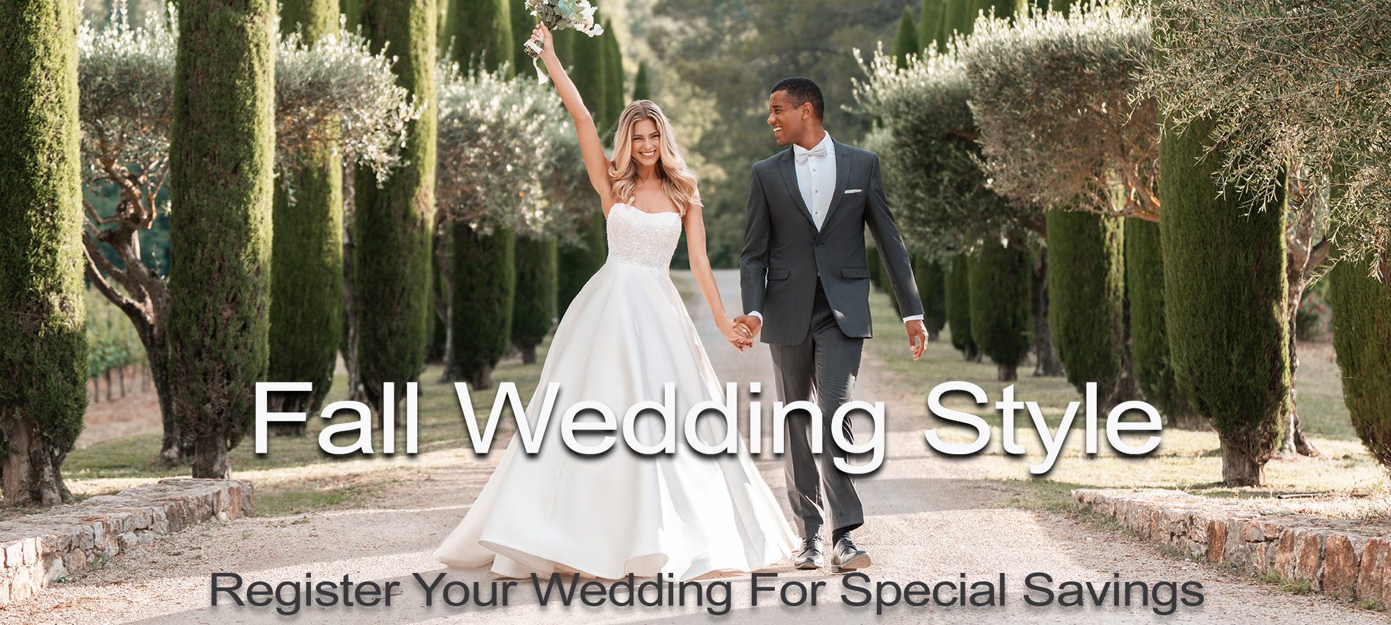 FALL WEDDING SUIT AND TUXEDO RENTALS